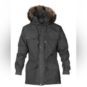 Fjallraven Nuuk Parka, Men’s M, Black, 2017